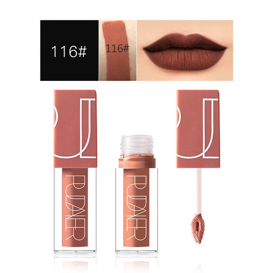 Velvet Matte Liquid Lipstick – Long-Lasting, Non-Stick, Vitamin-Enriched