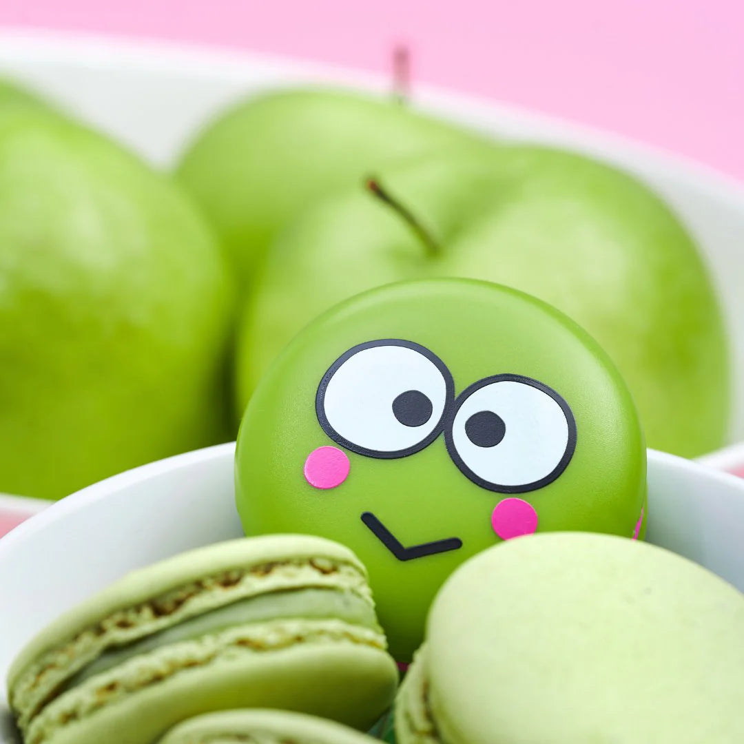 KEROPPI - MACARON LIP BALM with Vitamin E - Green Apple a Day