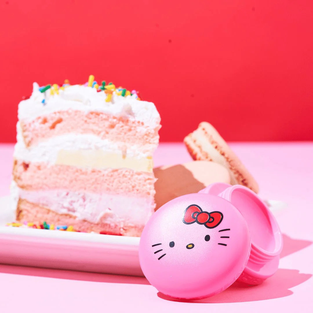 HELLO KITTY - MACARON LIP BALM with Vitamin E - Icing on the Cake