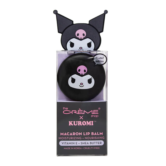 KUROMI MACARON LIP BALM Raspberry Cream Puff