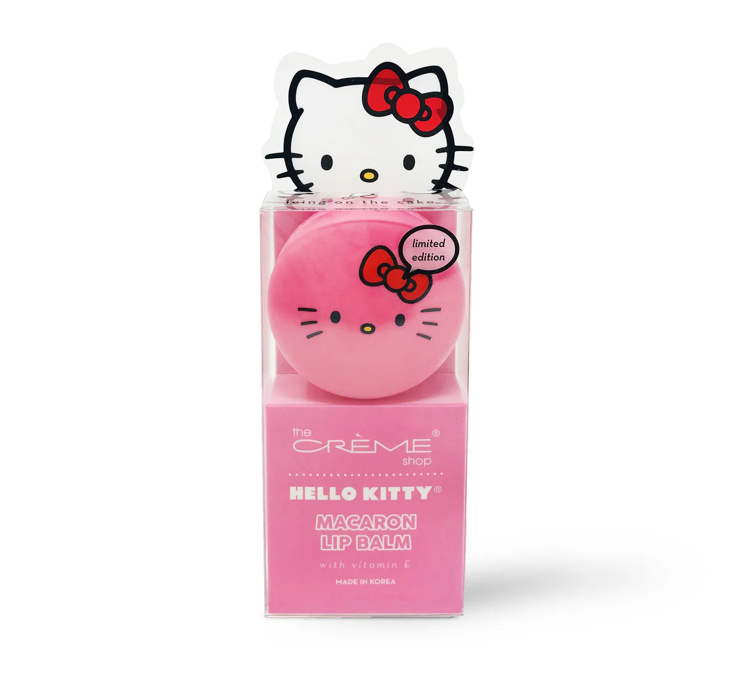 HELLO KITTY - MACARON LIP BALM with Vitamin E - Icing on the Cake