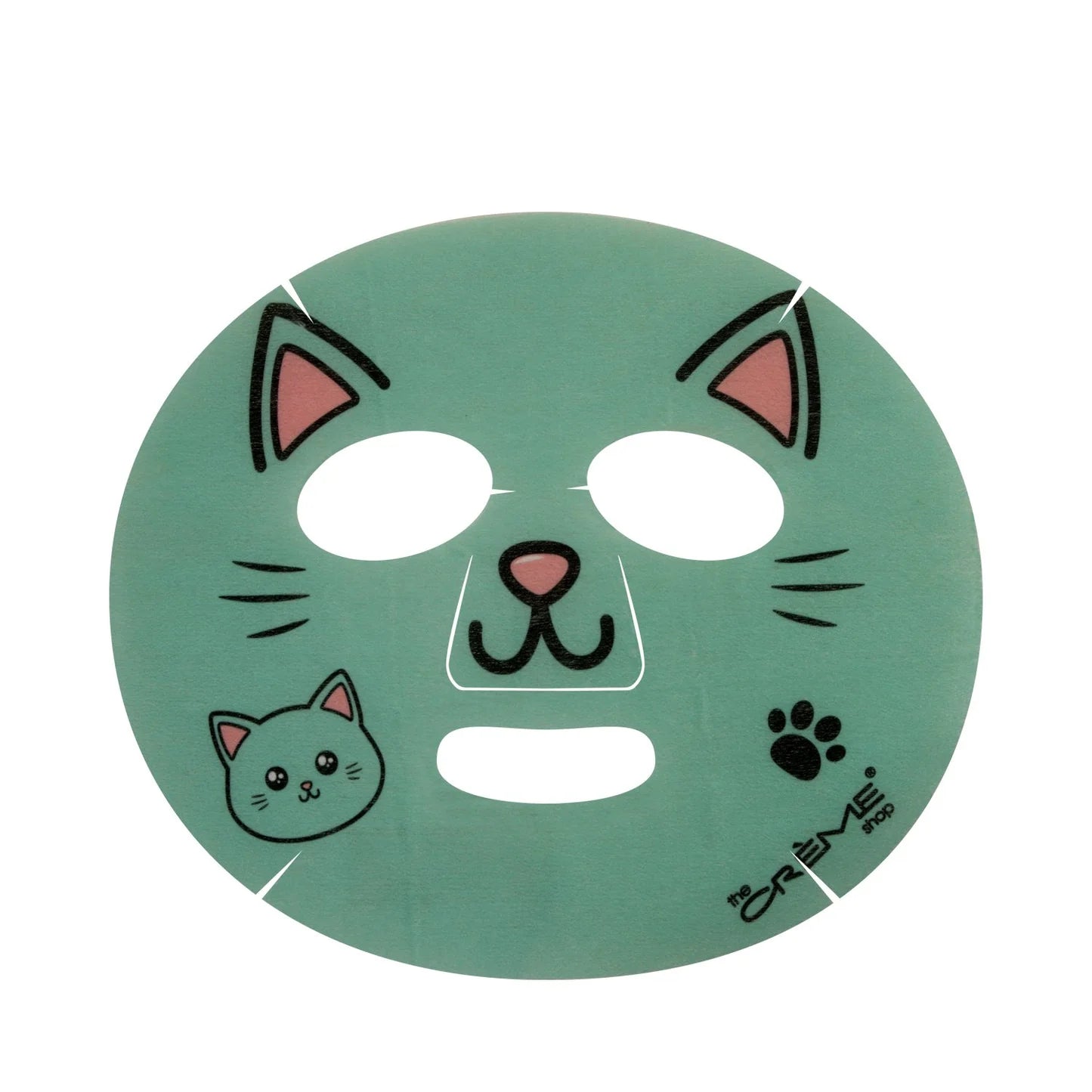 Be Clear, Skin! Animated Kitten Face Mask - Acne-Fighting Witch Hazel