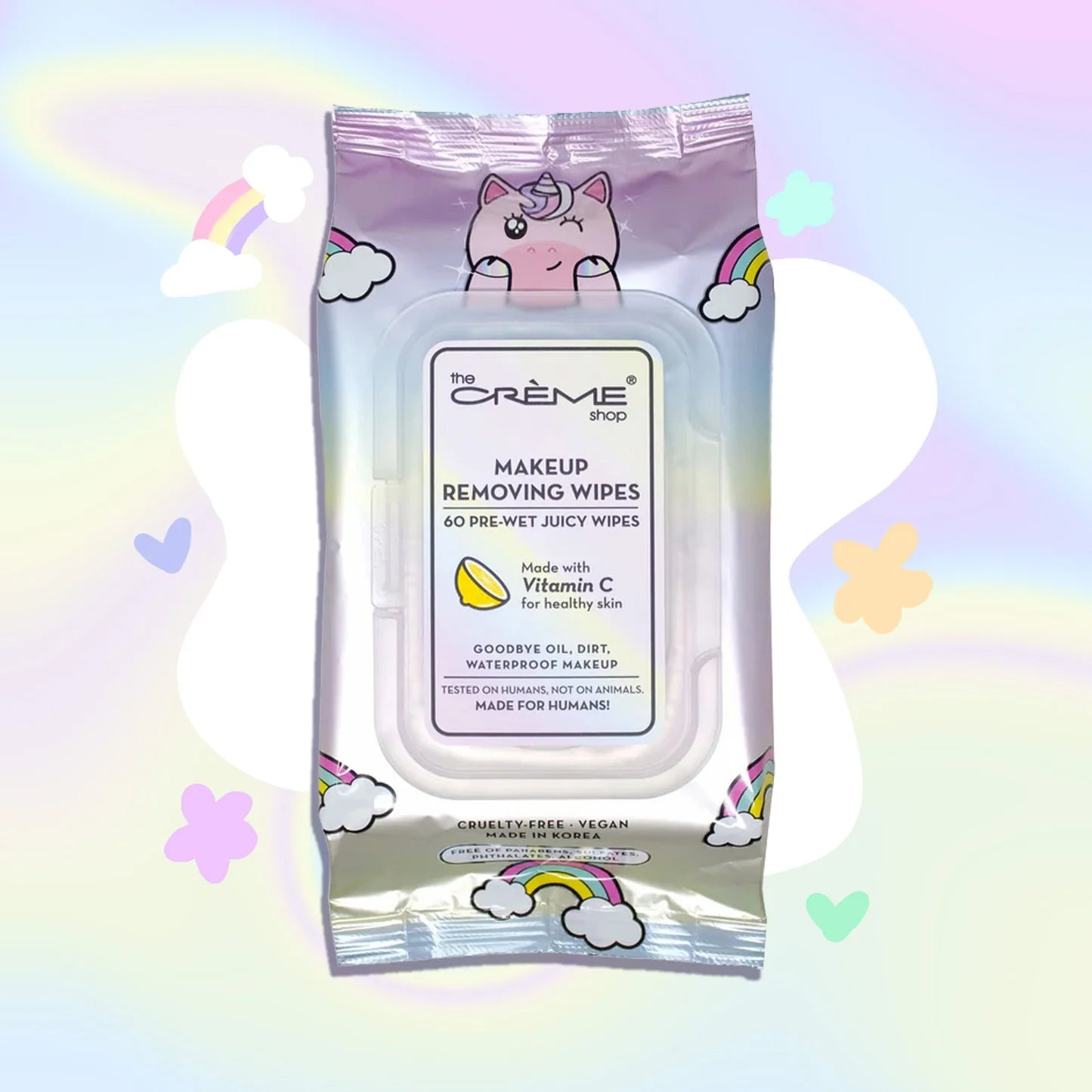 Juicy Makeup Removing Wipes | Brightening Vitamin C (Unicorn)